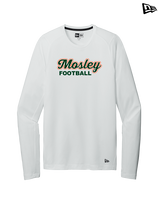 Mosley HS Football Logo - New Era Performance Long Sleeve