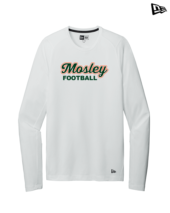 Mosley HS Football Logo - New Era Performance Long Sleeve