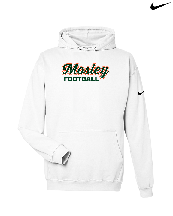 Mosley HS Football Logo - Nike Club Fleece Hoodie