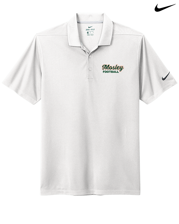 Mosley HS Football Logo - Nike Polo