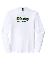 Mosley HS Football Logo - Tri-Blend Long Sleeve