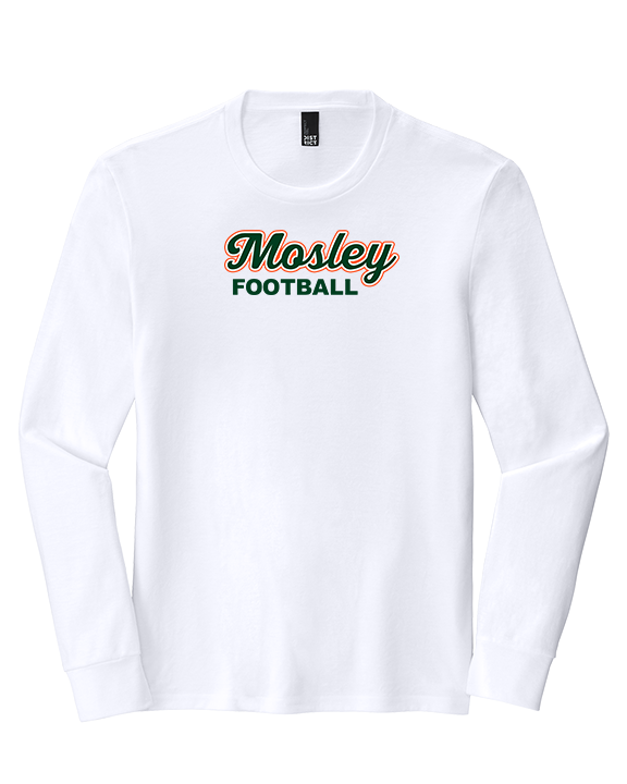 Mosley HS Football Logo - Tri-Blend Long Sleeve