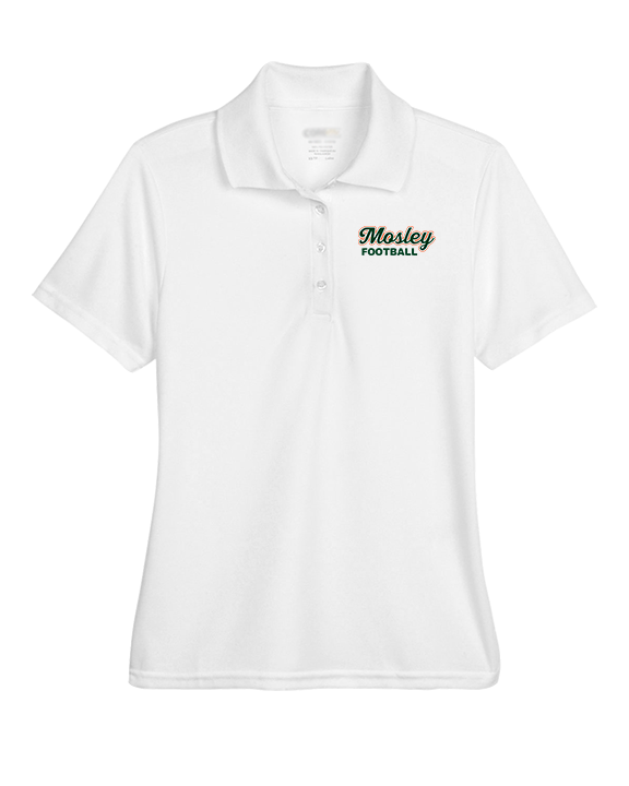 Mosley HS Football Logo - Womens Polo