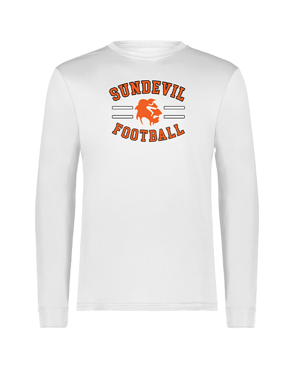 Apple Valley HS Football Curve - Performance Longsleeve