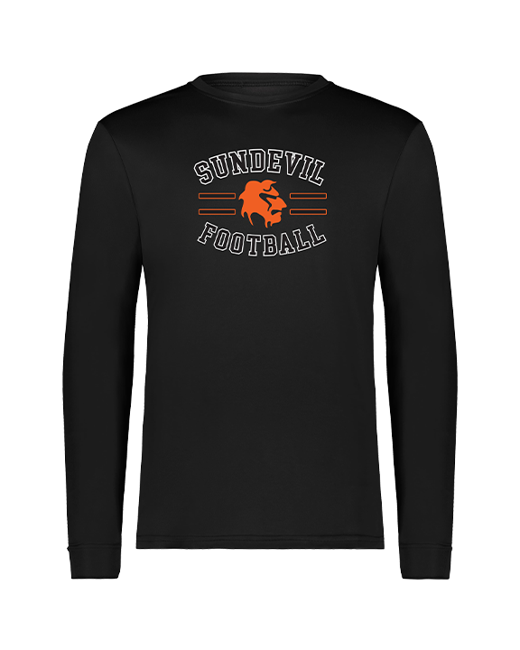 Apple Valley HS Football Curve - Performance Longsleeve