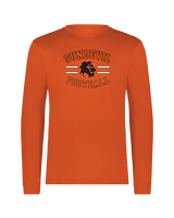 Apple Valley HS Football Curve - Performance Longsleeve