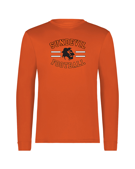Apple Valley HS Football Curve - Performance Longsleeve