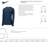 South Effingham HS Cross Country Stamp - Mens Nike Longsleeve