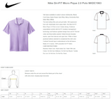 Wyoming Valley West HS Baseball Design - Nike Polo