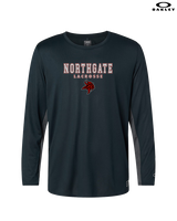Northgate HS Lacrosse Block - Mens Oakley Longsleeve