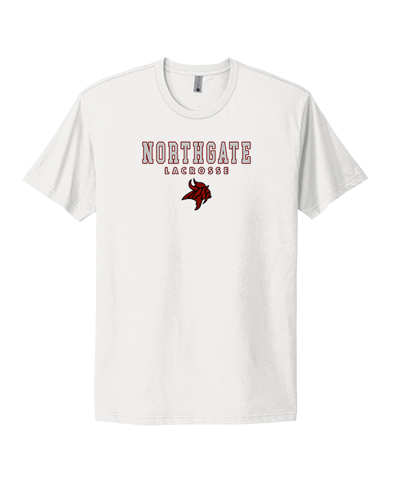 Northgate HS Lacrosse Block - Mens Select Cotton T-Shirt