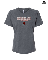 Northgate HS Lacrosse Block - Womens Adidas Performance Shirt