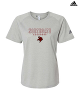 Northgate HS Lacrosse Block - Womens Adidas Performance Shirt