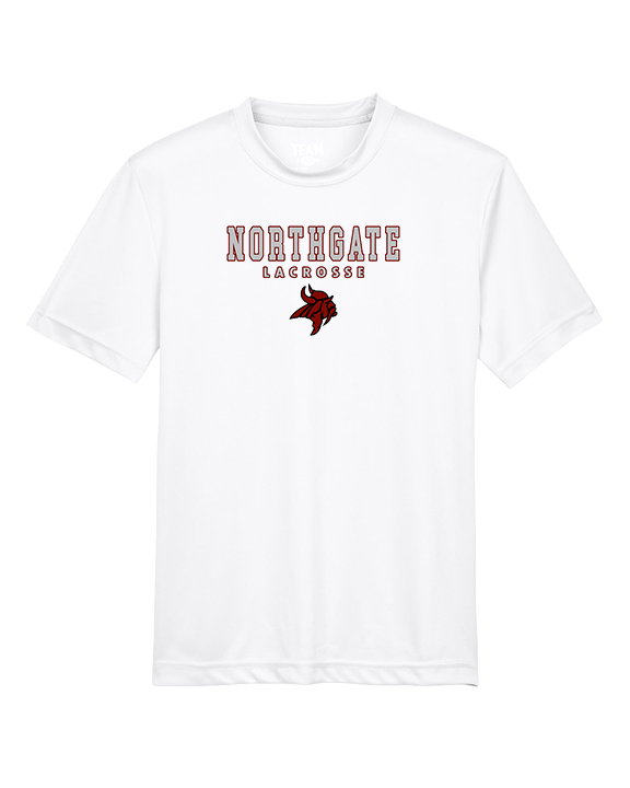 Northgate HS Lacrosse Block - Youth Performance Shirt