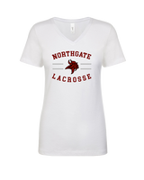 Northgate HS Lacrosse Curve - Womens Vneck