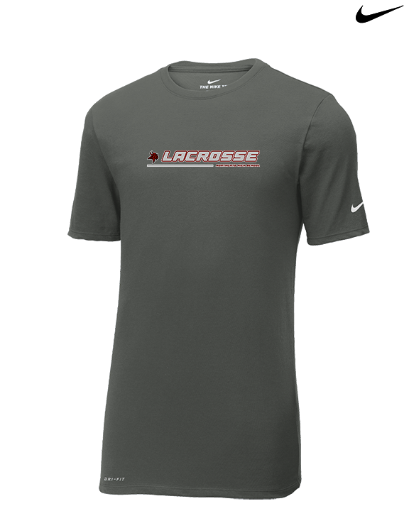 Northgate HS Lacrosse Line - Mens Nike Cotton Poly Tee