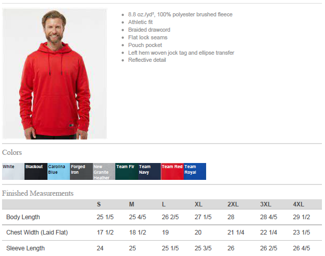 Mosley HS Tennis Board - Oakley Performance Hoodie