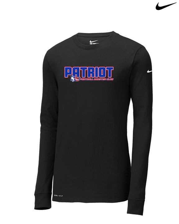 Patriot Football Booster Club Bold - Mens Nike Longsleeve