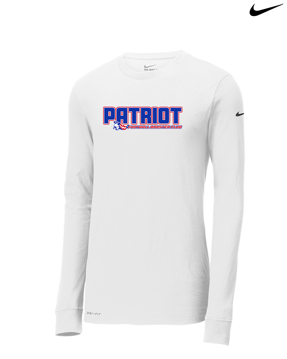 Patriot Football Booster Club Bold - Mens Nike Longsleeve