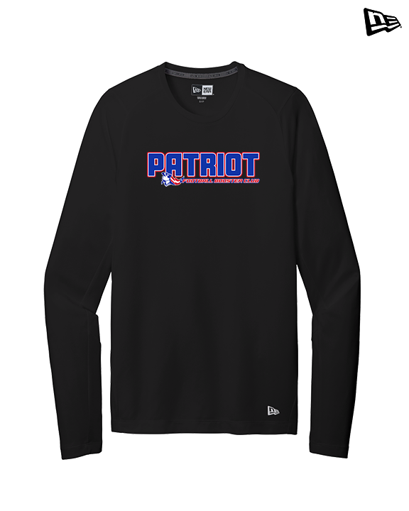 Patriot Football Booster Club Bold - New Era Performance Long Sleeve