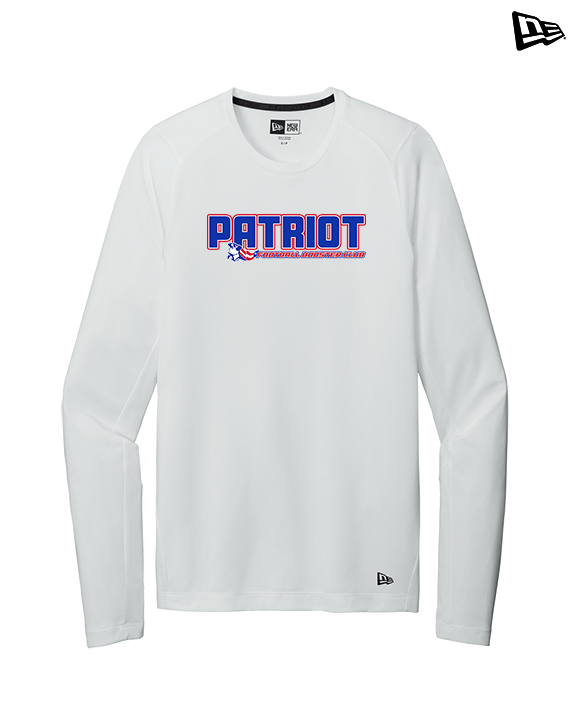 Patriot Football Booster Club Bold - New Era Performance Long Sleeve