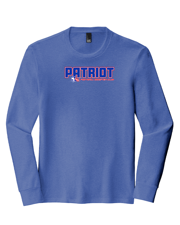 Patriot Football Booster Club Bold - Tri-Blend Long Sleeve