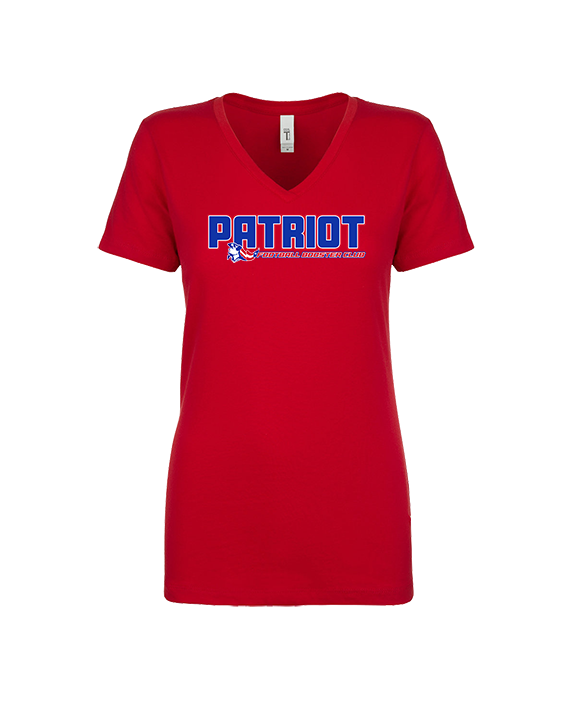 Patriot Football Booster Club Bold - Womens Vneck