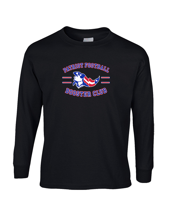 Patriot Football Booster Club Curve - Cotton Longsleeve