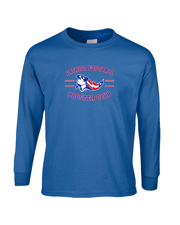 Patriot Football Booster Club Curve - Cotton Longsleeve