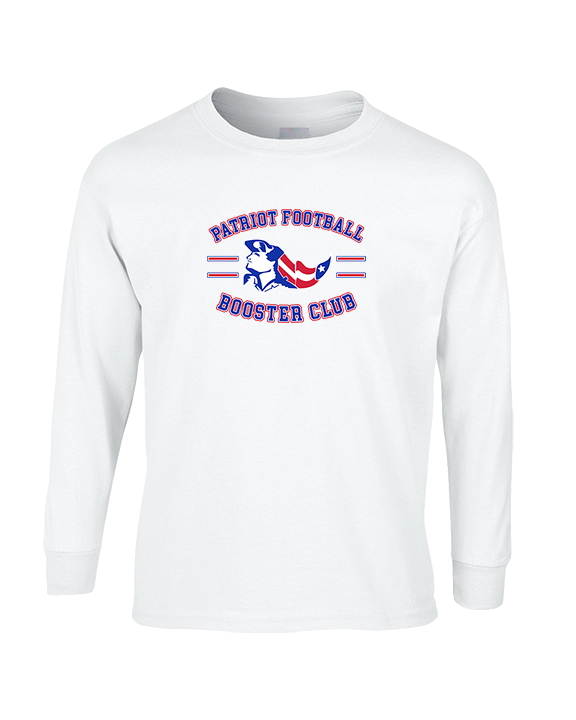 Patriot Football Booster Club Curve - Cotton Longsleeve