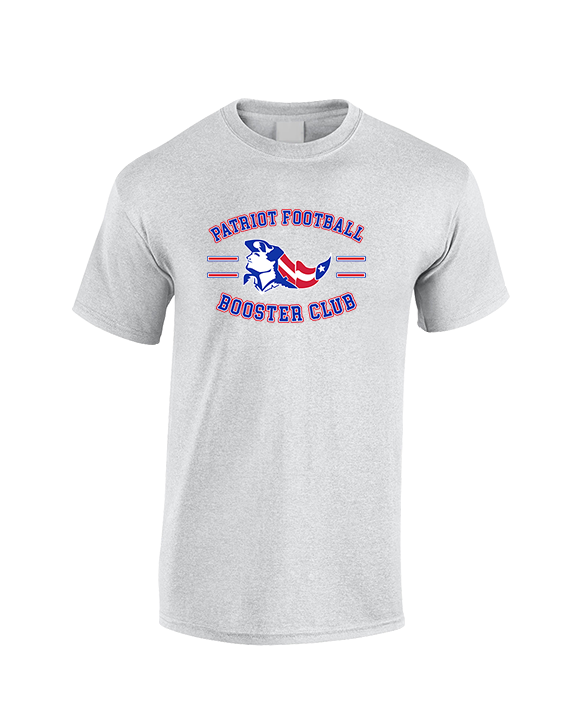 Patriot Football Booster Club Curve - Cotton T-Shirt