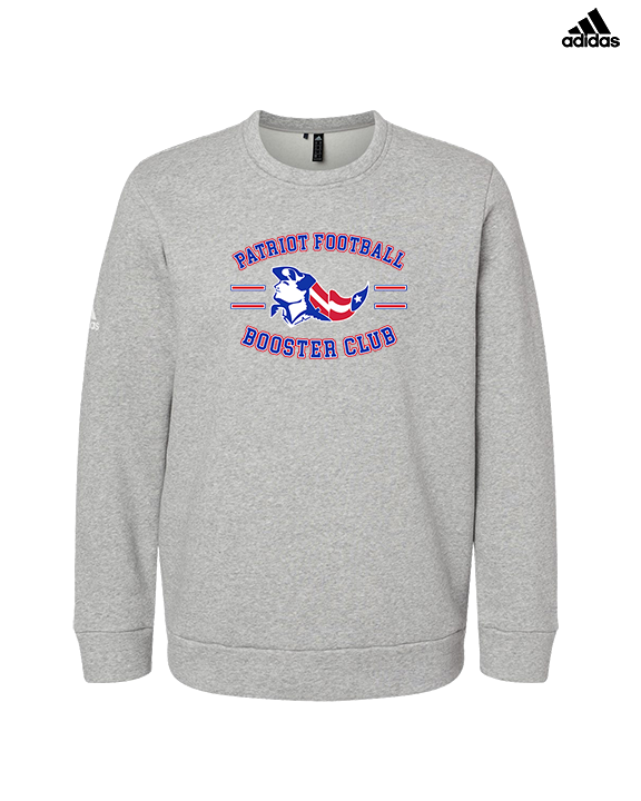 Patriot Football Booster Club Curve - Mens Adidas Crewneck