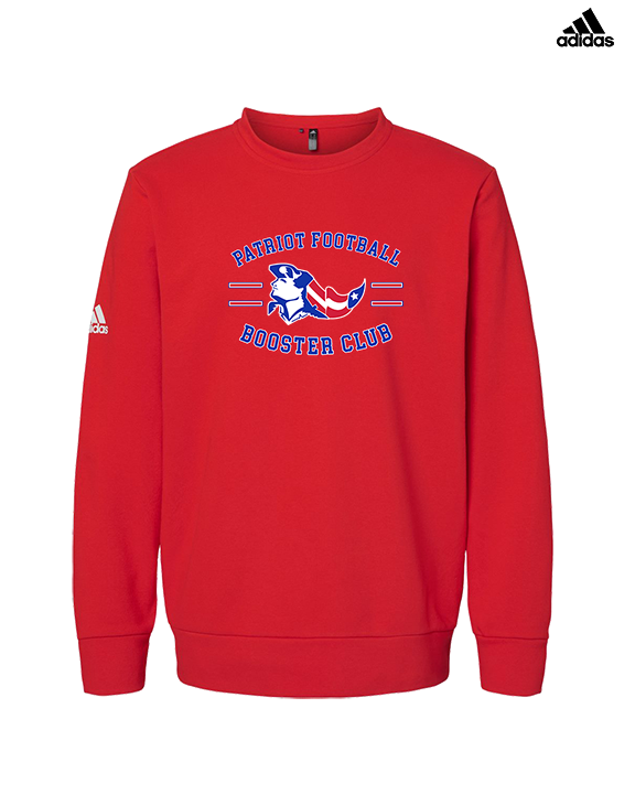 Patriot Football Booster Club Curve - Mens Adidas Crewneck