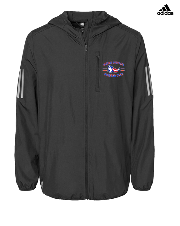 Patriot Football Booster Club Curve - Mens Adidas Full Zip Jacket