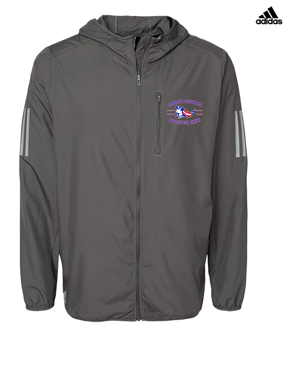 Patriot Football Booster Club Curve - Mens Adidas Full Zip Jacket