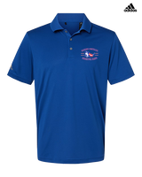 Patriot Football Booster Club Curve - Mens Adidas Polo