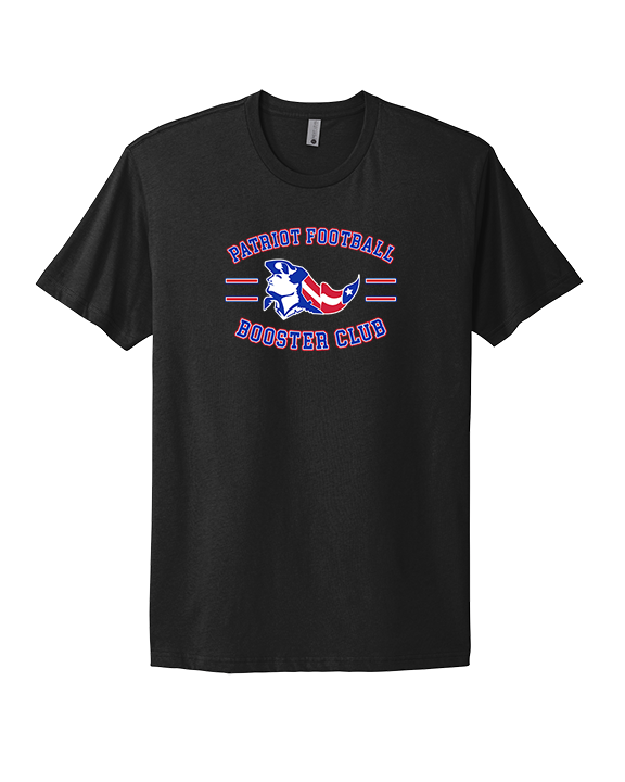 Patriot Football Booster Club Curve - Mens Select Cotton T-Shirt