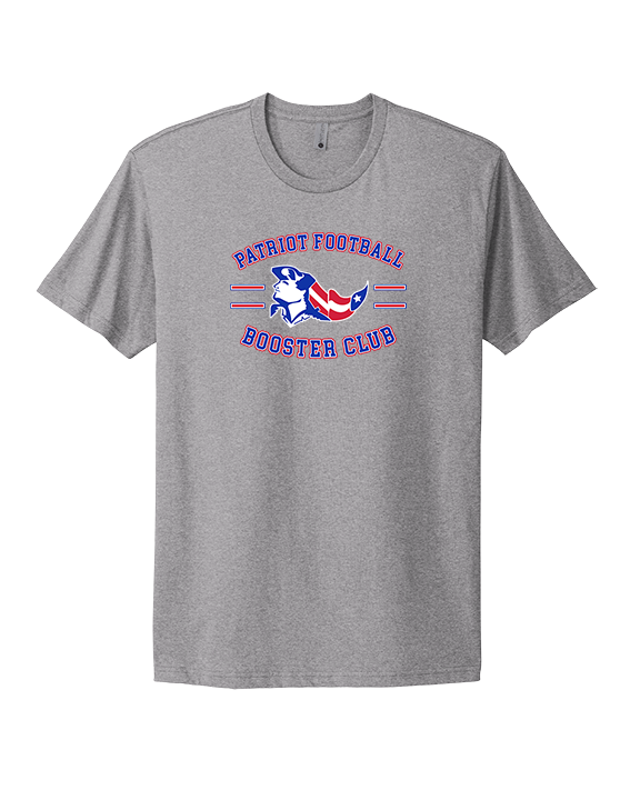 Patriot Football Booster Club Curve - Mens Select Cotton T-Shirt