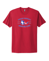 Patriot Football Booster Club Curve - Mens Select Cotton T-Shirt