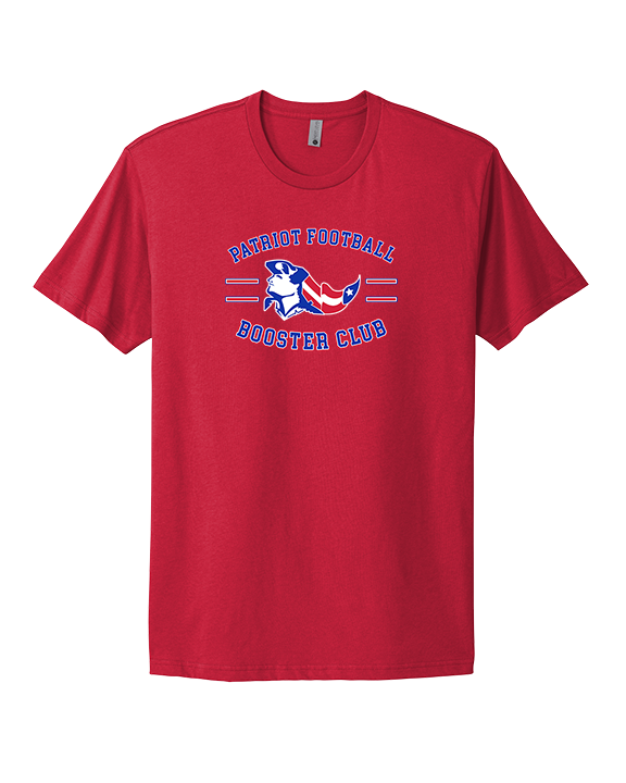 Patriot Football Booster Club Curve - Mens Select Cotton T-Shirt