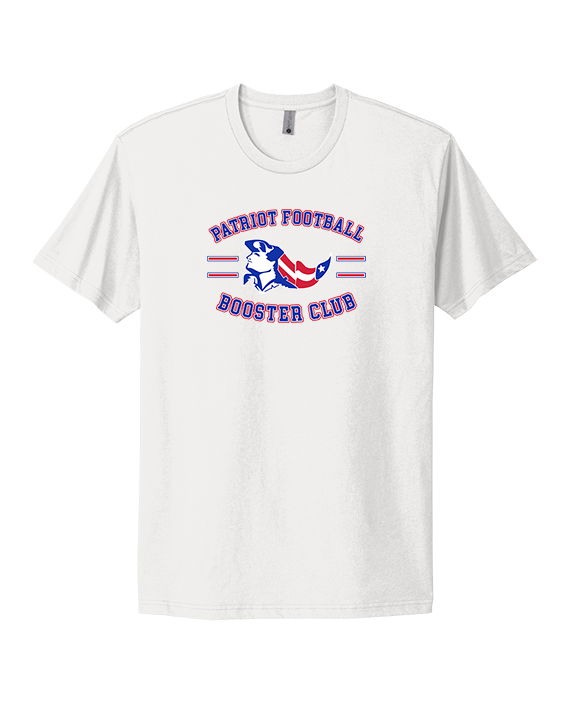 Patriot Football Booster Club Curve - Mens Select Cotton T-Shirt