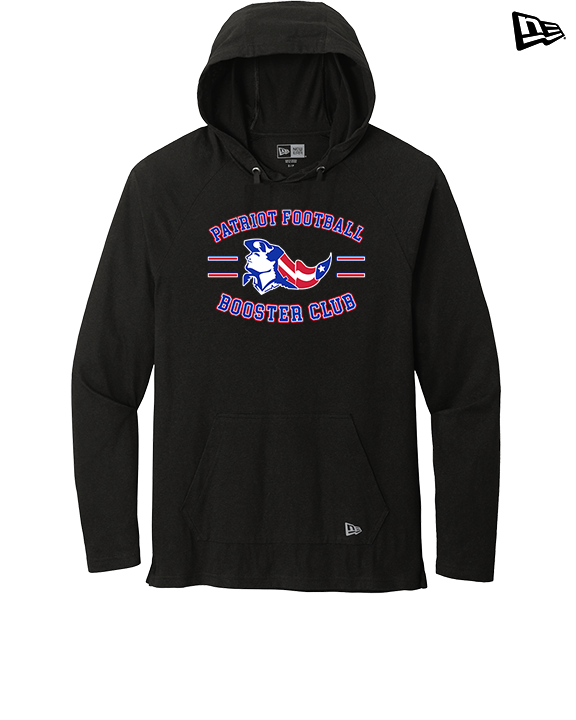 Patriot Football Booster Club Curve - New Era Tri-Blend Hoodie