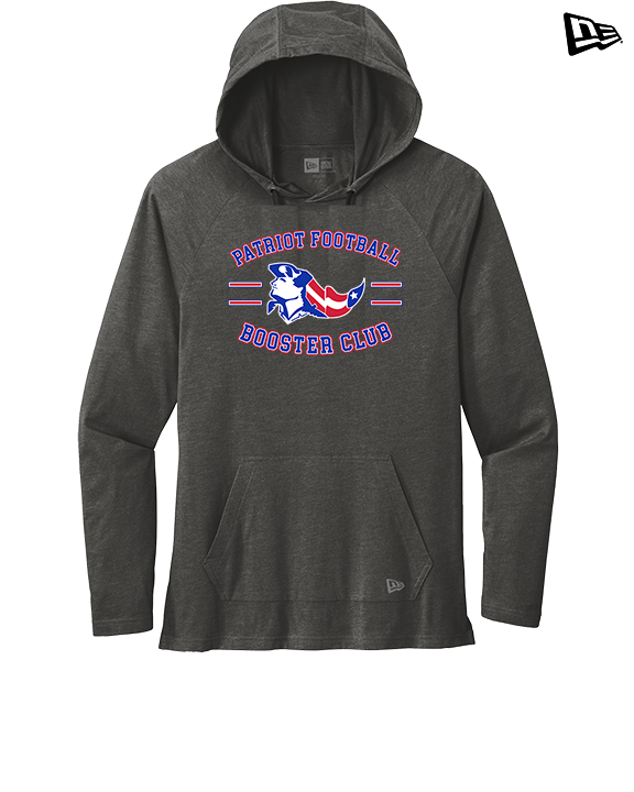 Patriot Football Booster Club Curve - New Era Tri-Blend Hoodie