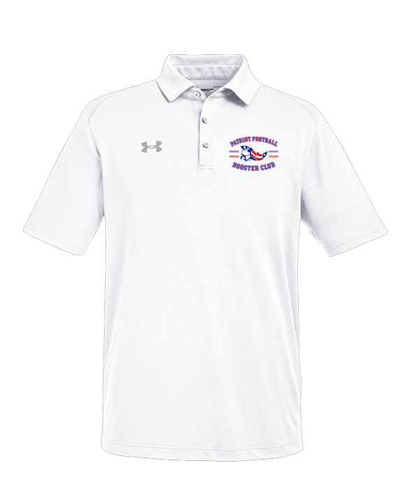 Patriot Football Booster Club Curve - Under Armour Mens Tech Polo