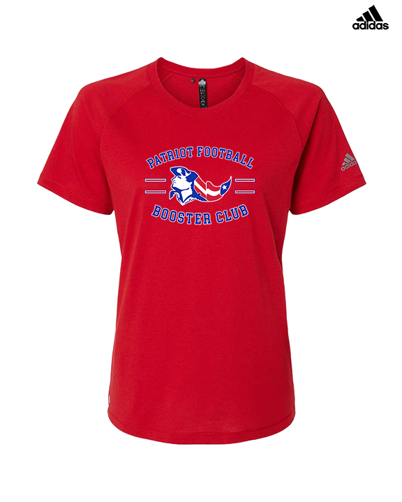 Patriot Football Booster Club Curve - Womens Adidas Performance Shirt