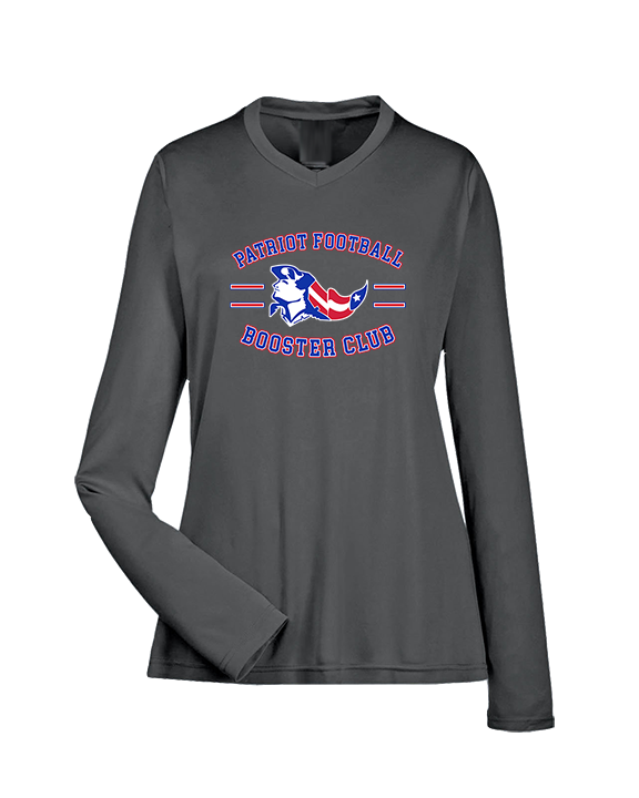 Patriot Football Booster Club Curve - Womens Performance Longsleeve