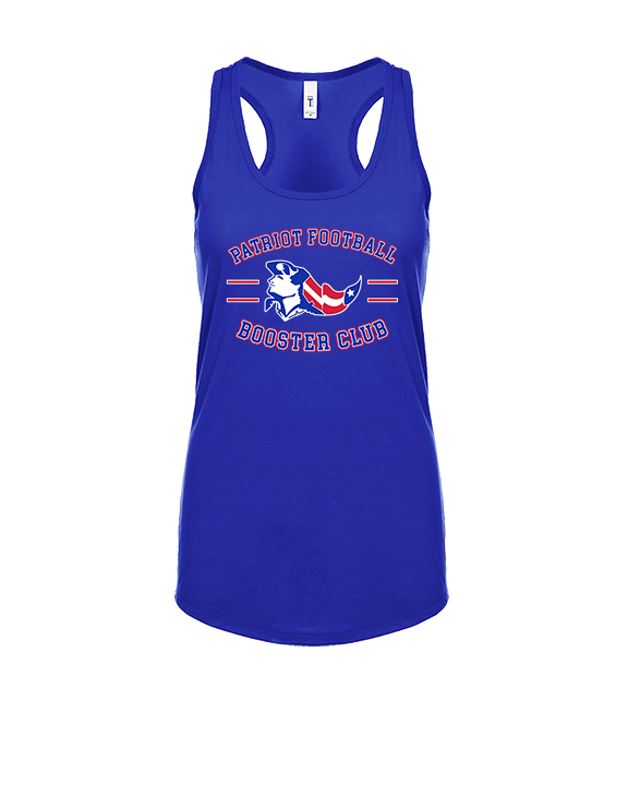 Patriot Football Booster Club Curve - Womens Tank Top