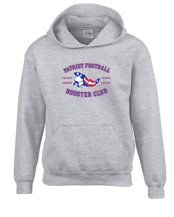 Patriot Football Booster Club Curve - Youth Hoodie