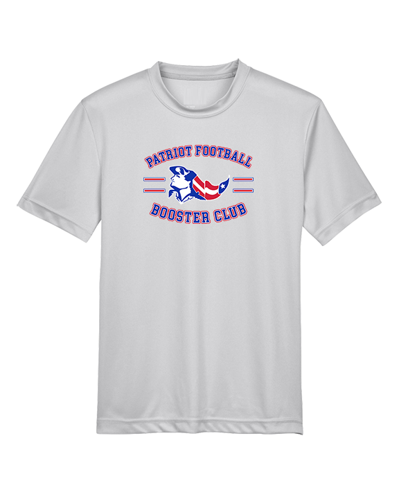 Patriot Football Booster Club Curve - Youth Performance Shirt