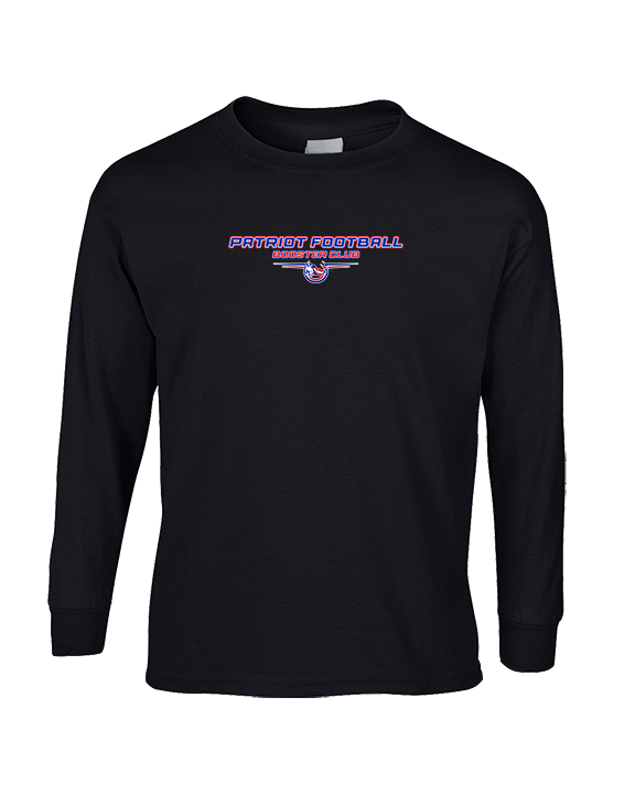 Patriot Football Booster Club Design - Cotton Longsleeve